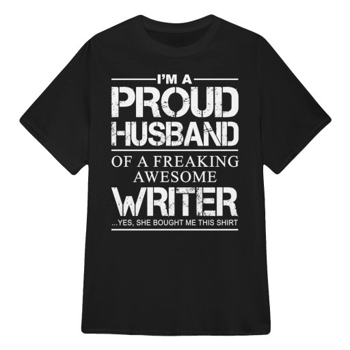 WRITER PROUD HUSBAND